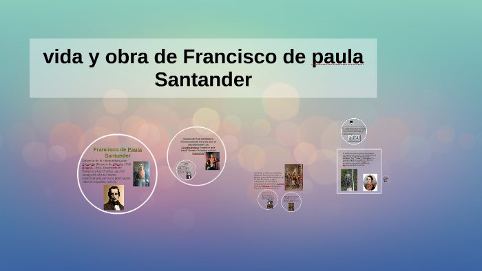 Vida Y Obra De Francisco De Paula Santander By Anakarolina Lobo On Prezi