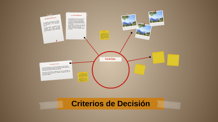 Criterios de Decisión by Luis Gil on Prezi