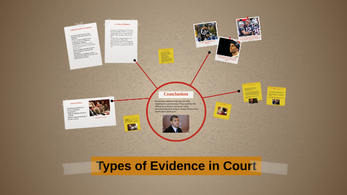 Types of Evidence in Court by Tyjai Robinson on Prezi