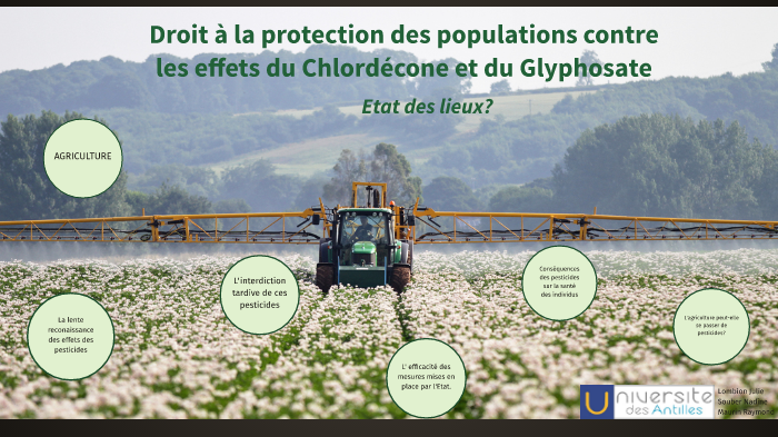 La Protection De La Population Contre Le Glyphosate Et Les Pesticides ...