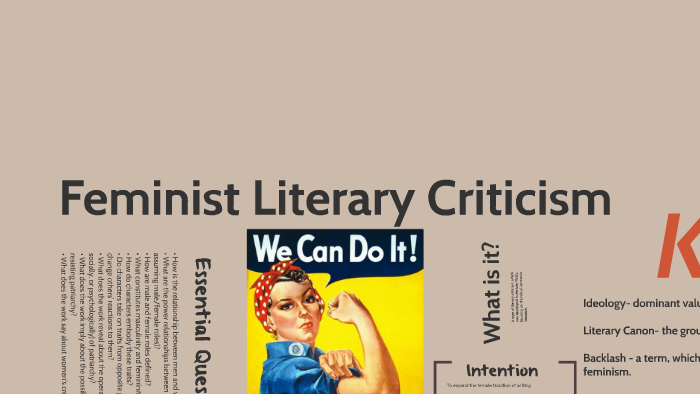 literature feminist thesis