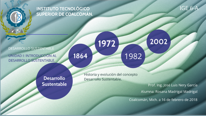 HISTORIA Y EVOLUCIÓN DEL DESARROLLO SUSTENTABLE By Rosana Madrigal On Prezi