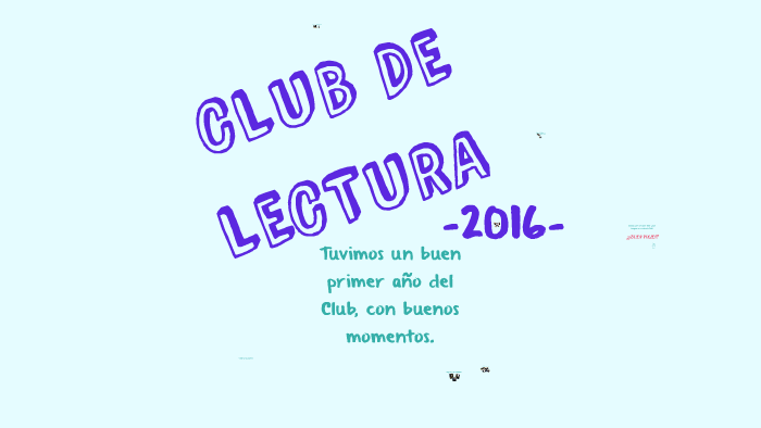 CLUB DE LECTURA by Sandra Dudok