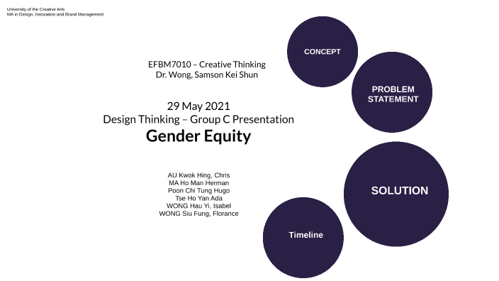 Gender Equality by Isabel Wong on Prezi