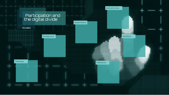Participation and the digital divide by amelia hardwick on Prezi