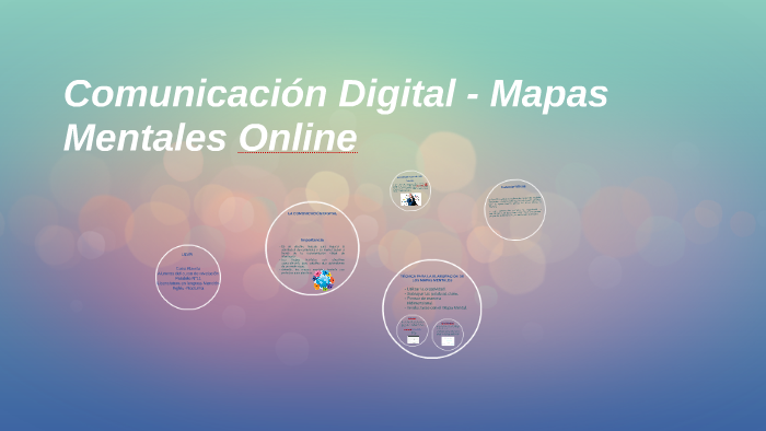 Comunicación Digital - Mapas Mentales Online by Jonathan David Alava Varas  on Prezi Next