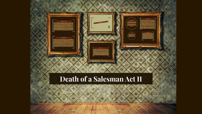 death of a salesman act 2 script
