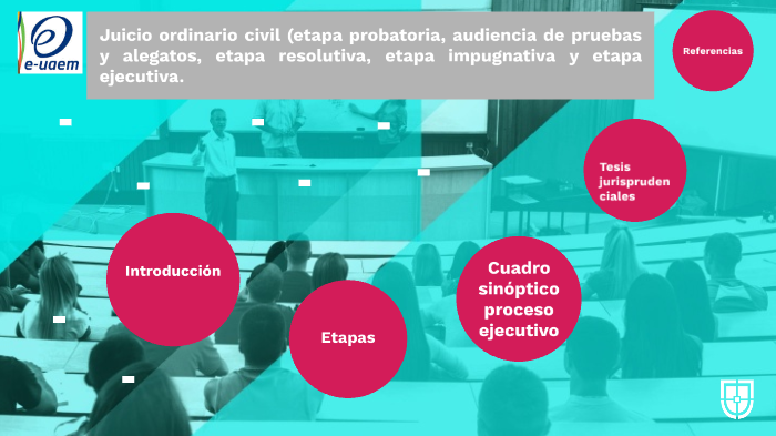 Juicio Ordinario Civil Etapa Probatoria, Audiencia De Pruebas Y ...