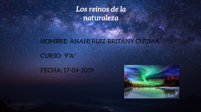 los reinos de la naturaleza by Anahi Posso on Prezi