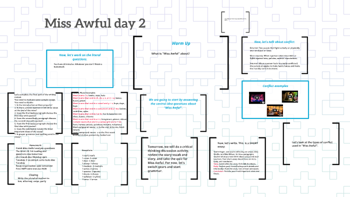 Miss Awful day 2 by Elizabeth Brathwaite