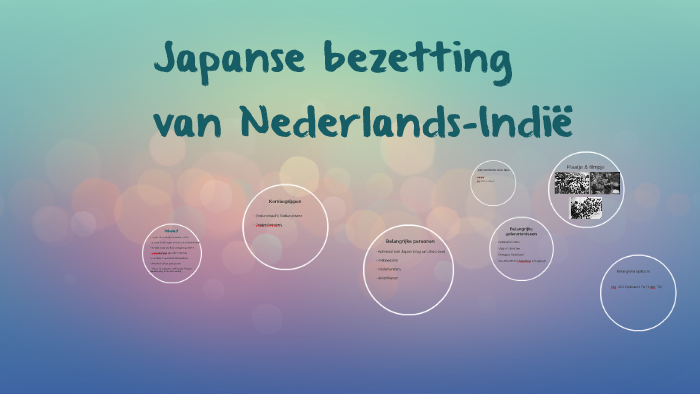 Japanse bezetting van Nederlands-Indië by Tessa Hinde on Prezi
