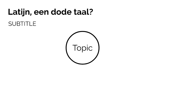 Latijn, een dode taal? by Antoine van den Berg on Prezi
