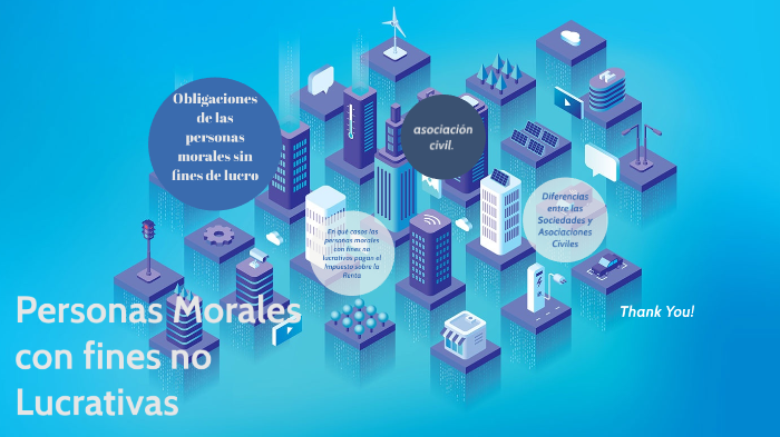 Personas Morales con fines no lucrativos by Victor Daniel Sanchez