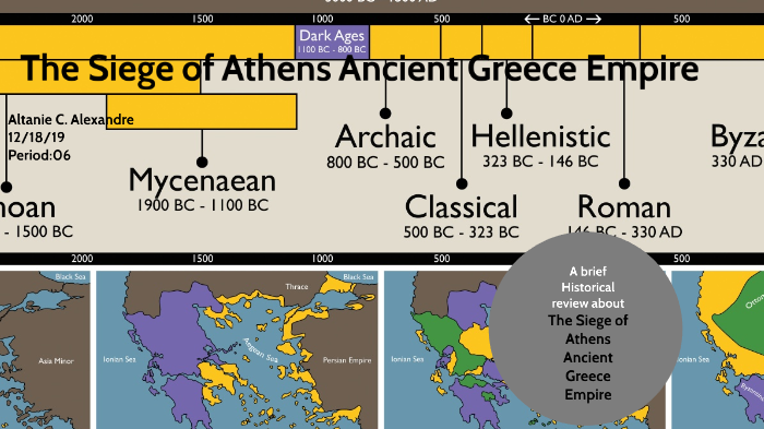 The siege of Athens Ancient Greece Empire by Altanie Alexandre