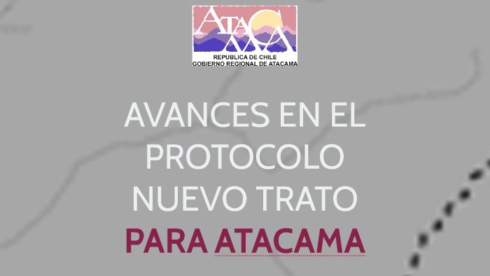 Avances En El Protocolo Nuevo Trato By Presentaciones Online