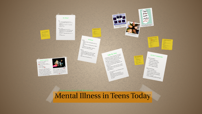 Mental Illness in Teens Today by Chloe St George on Prezi