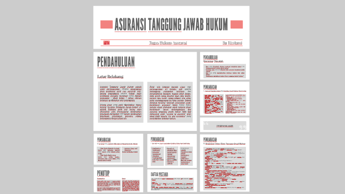 Asuransi Tanggung Jawab Hukum By Alfrizki Pramana