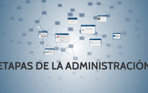 ETAPAS DE LA ADMINISTRACIÓN by Paola Damián on Prezi