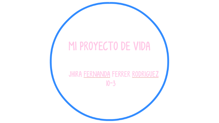 MI PROYECTO DE VIDA by Jhira Ferrer on Prezi