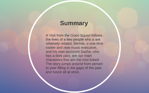 A Visit From The Goon Squad By Isaiah Mcknight