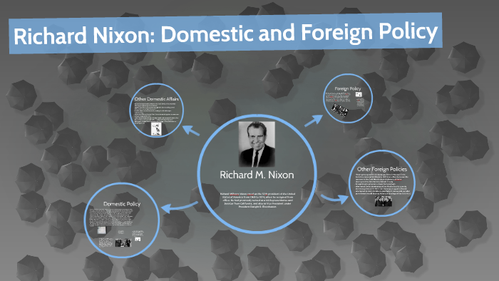 what was the foreign policy of richard nixon