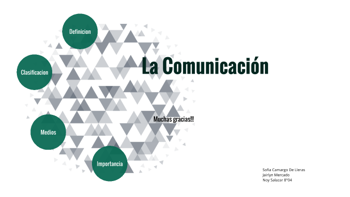 La Comunicación y sus componentes by Jairlyn Ariana Mercado Aular on Prezi
