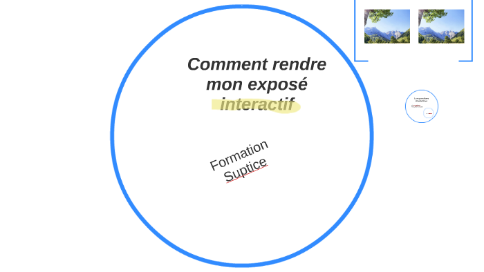 Comment Rendre Mon Expos Interactif By Fred Mouriaux
