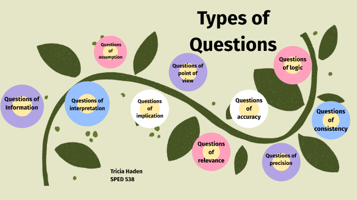 Types of Questions by Tricia Haden on Prezi