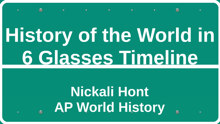 a history of the world in 6 glasses