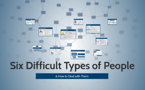 Six Difficult Types Of People & How To Deal With Them By Alyssa Jane ...