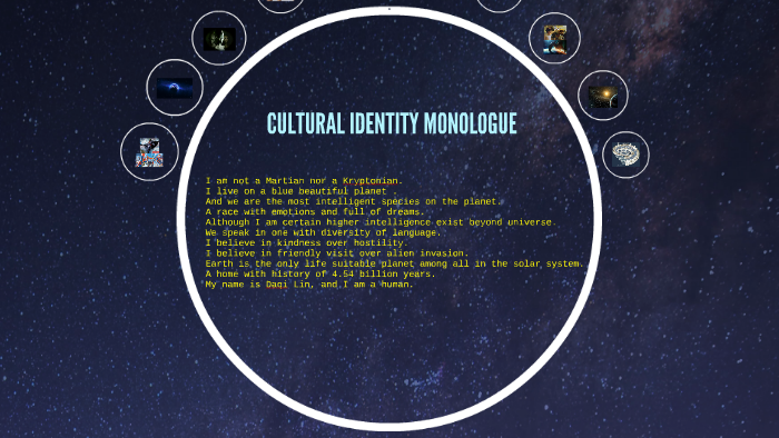 Cultural Identity Monologue By Daqi Lin On Prezi