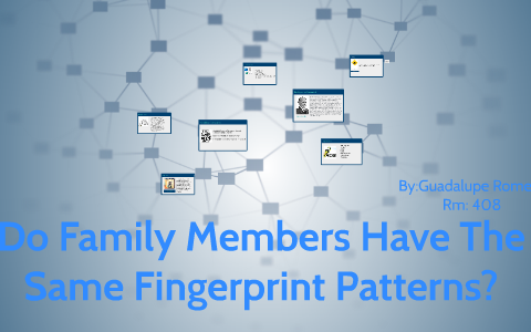are fingerprints inherited conclusion