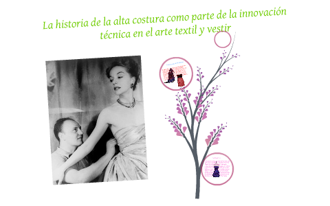 La historia de la alta costura como parte de la innvoacion tecnica en ...
