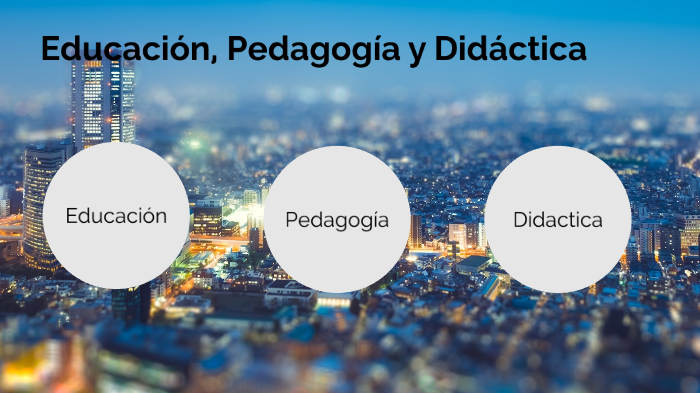 Educación, Pedagogía y Didáctica by Alexander Castillo on Prezi