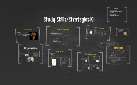 Study Skills/Strategies:101 by Amy Levin on Prezi