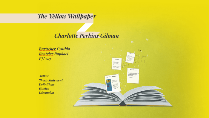 Charlotte Perkins Gilman   and The Yellow Wallpaper  ppt video online  download