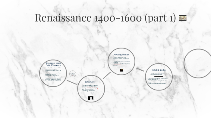 Renaissance 1400-1600 by James Brewer on Prezi