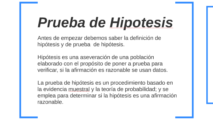 Prueba de Hipotesis by Sorangel Moreno on Prezi
