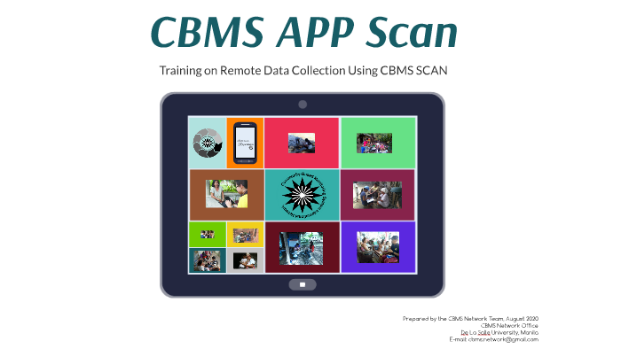CBMS APP: Scan by on Prezi