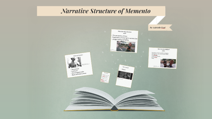 narrative structure of memento essay