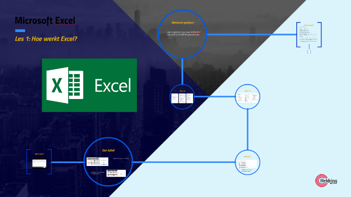 Excel les 1: Wat is Excel? by Sandor Stuut on Prezi