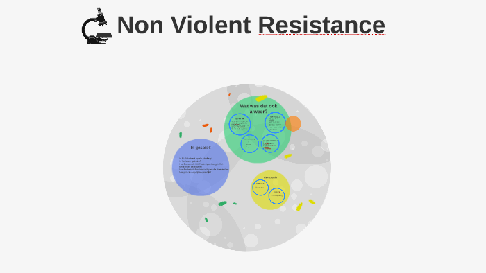 Non Violent Resistance by Hans de Soet