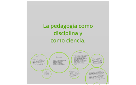 Pedagogía como disciplina y ciencia by Nayeli Hernández on Prezi