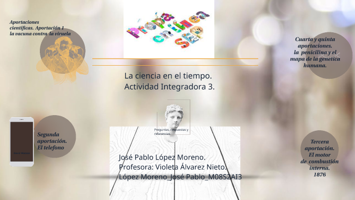 La ciencia en el tiempo by Bruce Lopez on Prezi