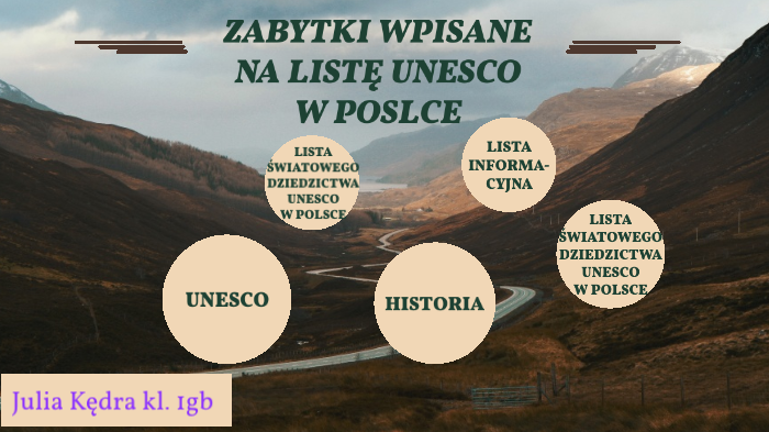 ZABYTKI UNESCO W POLSCE by Kędra Jula on Prezi