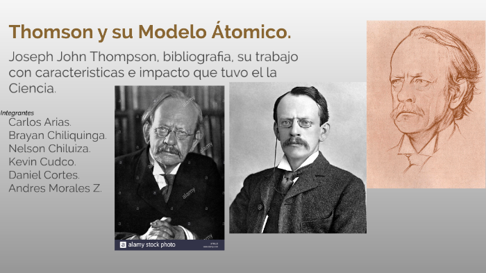 Modelo Atomico De Joseph Jhon Thomson By Andres Fernando