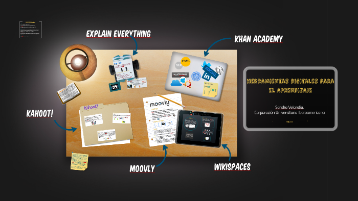 herramientas digitales para el aprendizaje by Sandra Velandia on Prezi