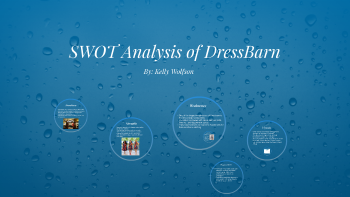 SWOT Analysis of DressBarn by kelly wolfson on Prezi