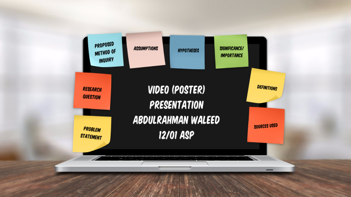 Poster Presentation by Abdulrahman Alnuaimi on Prezi