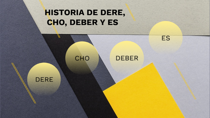 HISTORIA DE DERE, CHO, DEBER Y ES by Valentina Palomino Valdes on Prezi